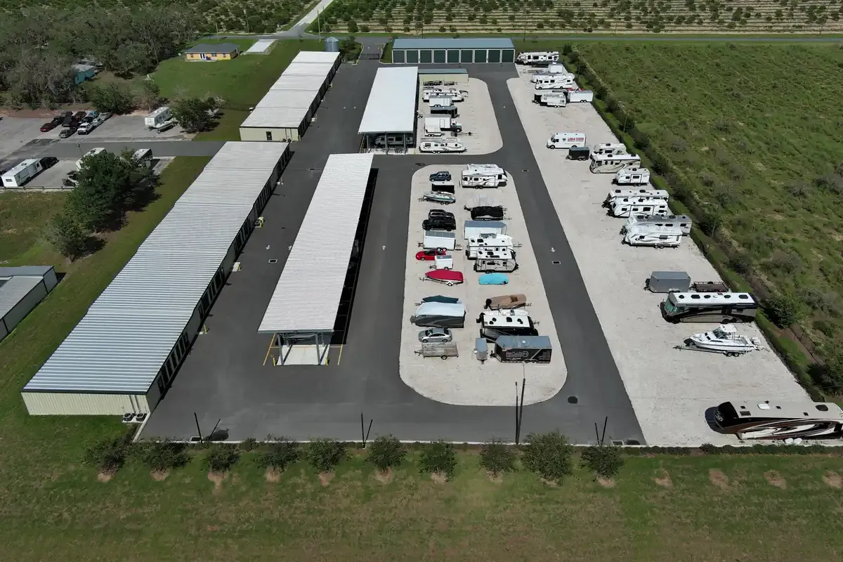 Drone Photo of parking